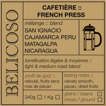 Bernard Street Coffee Company - BELICOSO Blend